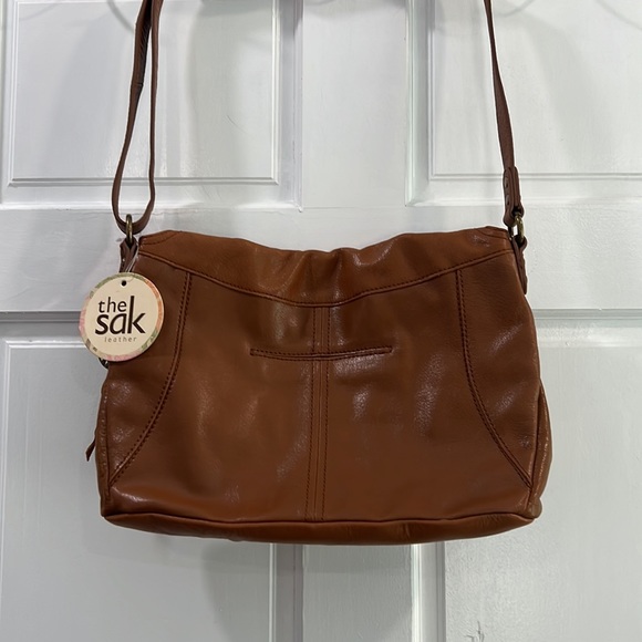 The Sak Bags The Sak All Leather Purse Wadjustable Strap